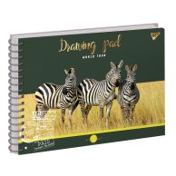 Альбом для рисования А4 30 Yes Спираль Wild Animals (130454)
