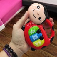 Музыкальная игрушка Страна игрушек Пианино Божья коровка, с эффектами PL-724-26