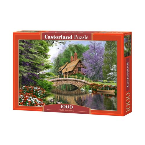 Пазлы Castorland Речной коттедж, 1000 элементов C-102365