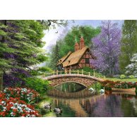 Пазлы Castorland Речной коттедж, 1000 элементов C-102365