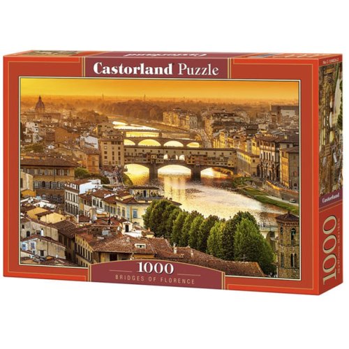 Пазл Castorland Мосты Флоренции, 1000 деталей C-104826