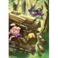 Сказки в стихах: Три поросенка (укр) (М228028У)