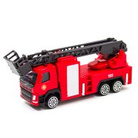 Автомодель TechnoDrive Volvo Пожарная машина со стрелой, 11 см 250302