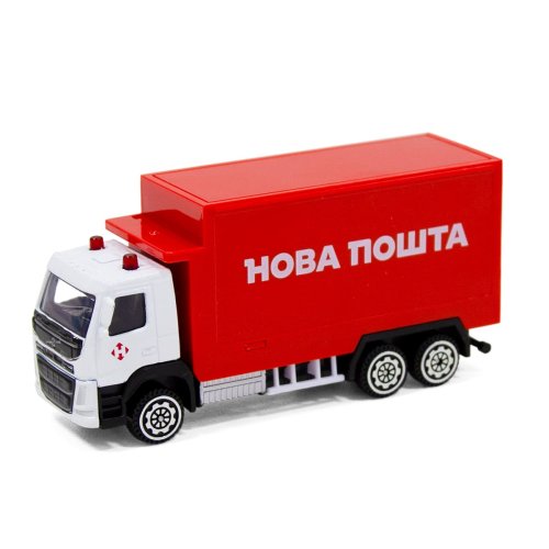 Автомодель TechnoDrive Volvo Нова Пошта, 11 см 250299