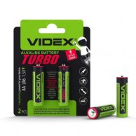Батарейка щелочная Videx Turbo LR6, AA (26756)