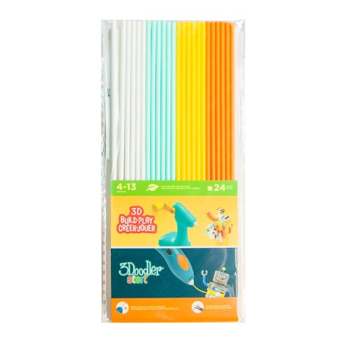 Набор стержней для 3D-ручки 3Doodler Start - МИКС (3DS-ECO-MIX1-24)
