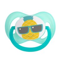 Canpol babies Пустышка силиконовая симметричная 6-18 м-цев So Cool (22/522_tur)