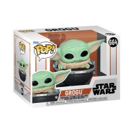 Игровая фигурка Funko Pop! Star Wars Мандалорец Малыш Грогу в коляске 76551