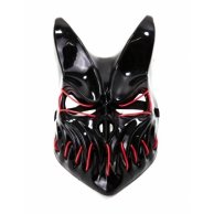 Маска «Evil rabbit» с розовой подсветкой (Н8-13-4)