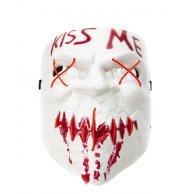 Маска "Kiss me" с красной подсветкой (Н16-2-2)