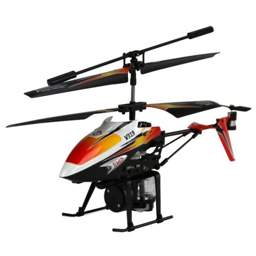 Игрушка вертолет р / у WL Toys V319 (оранжевый)