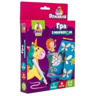 Игра с маркером "Пиши и вытирай. Единороги" (укр) (VT5010-17)