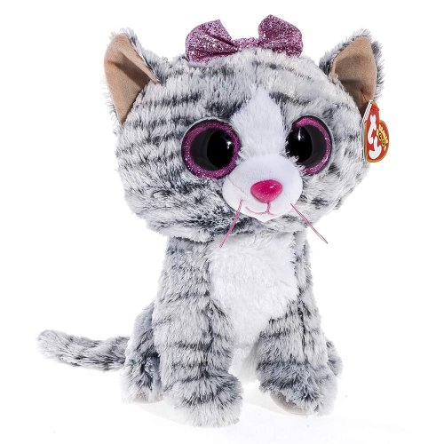 Мягкая игрушка TY Beanie Boo`s Котенок Kiki, 15 см 37190