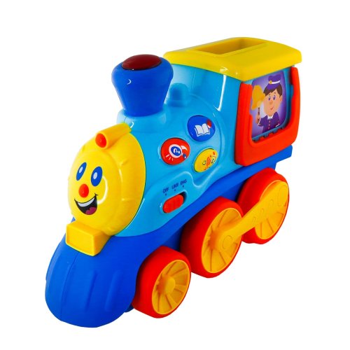 Интерактивная игрушка Kiddi Smart Поезд Смарти (укр и англ) 4231T-KS