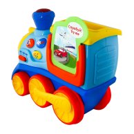 Интерактивная игрушка Kiddi Smart Поезд Смарти (укр и англ) 4231T-KS