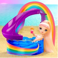Игровой набор Rainbow High Littles Радужный праздник в бассейне 522249