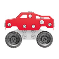 Металлический конструктор Технок 100 деталей 1317