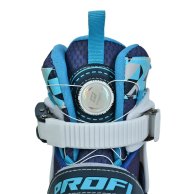 Ролики Profi раздвижные (31-34), синие A4156-S-BL