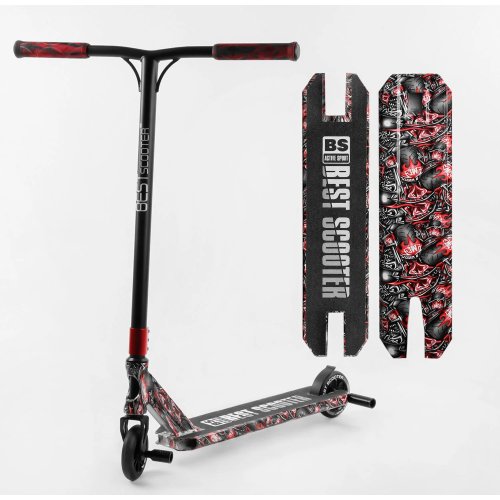 Самокат трюковой Best Scooter колеса PU 110 мм HIC-система BS-77488