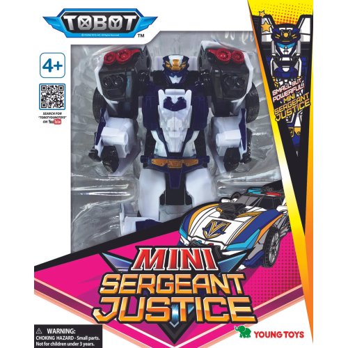 Игрушка-трансформер Tobot Тобот Детективы Галактики мини Сержант Джастис 301099