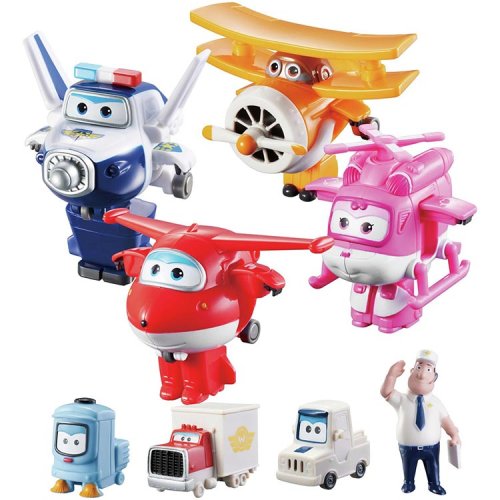 Игровой набор фигурки-трансформеры Super wings арт. YW710650A Flight Crew