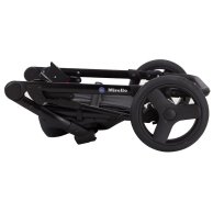 Коляска 2 в 1 Bair Mirello кожа 100% красный - черный M-10/30 (623746)