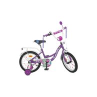 Детский велосипед Profi Blossom с доп. колесами, 16 дюймов, сиреневый Y16303N