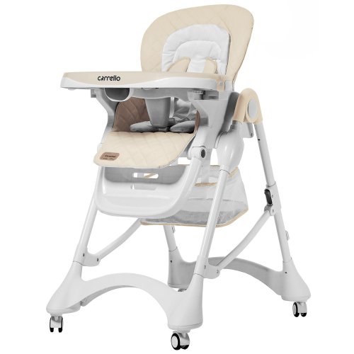 Стульчик для кормления Carrello Caramel CRL-9501/3 Cream Beige