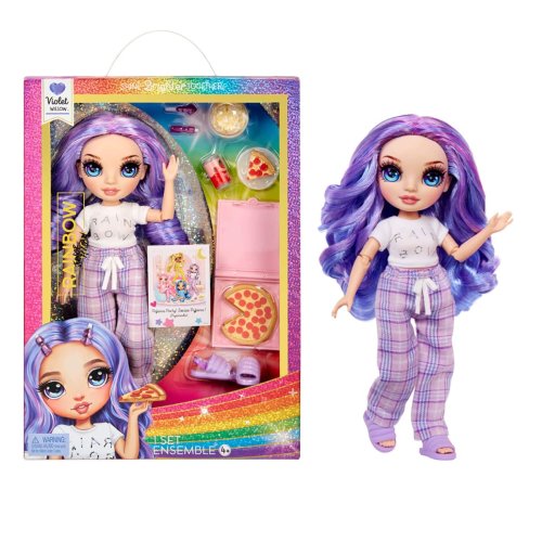 Кукла Rainbow High Junior High PJ Party Виолетта, с аксессуарами 503705