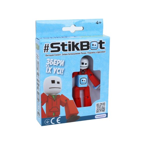 Фигурка для анимационного творчества Stikbot Красное худи TST616-23UAKDH