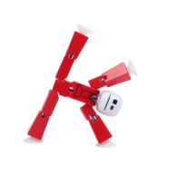 Фигурка для анимационного творчества Stikbot Красное худи TST616-23UAKDH