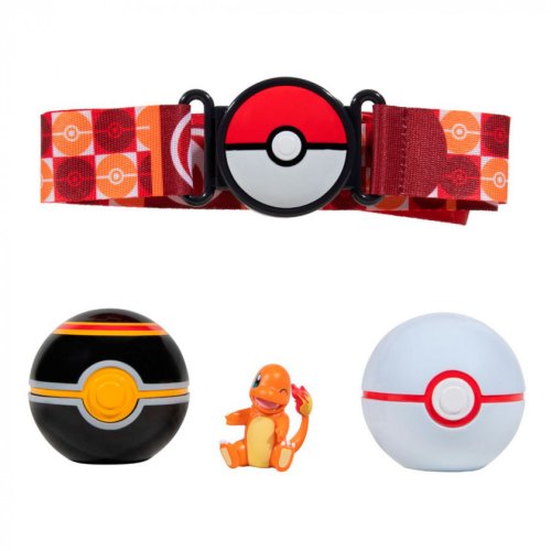Игровой набор Pokemon W14 Пояс с покеболами Чармандер PKW3163