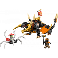 Конструктор Lego Ninjago Земляной дракон Коула EVO, 285 деталей 71782