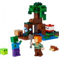 Конструктор Lego Minecraft Приключения на болоте, 65 деталей 21240