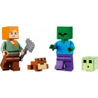Конструктор Lego Minecraft Приключения на болоте, 65 деталей 21240