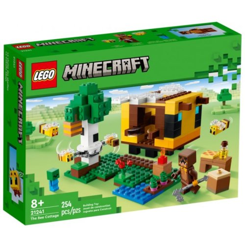 Конструктор Lego Minecraft Пчелиный дом, 254 детали 21241