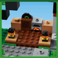 Конструктор Lego Minecraft Форпост с мечом, 427 деталей 21244