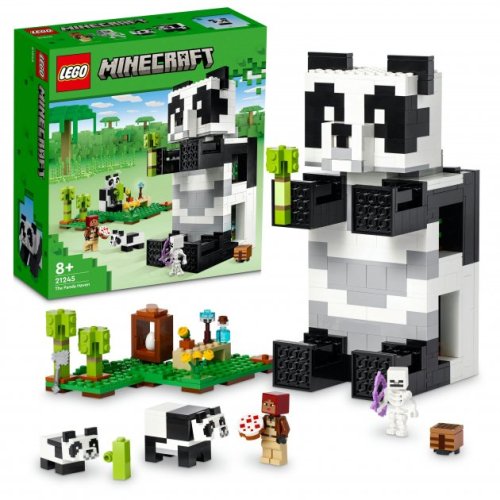 Конструктор Lego Minecraft Убежище панды, 553 деталі 21245