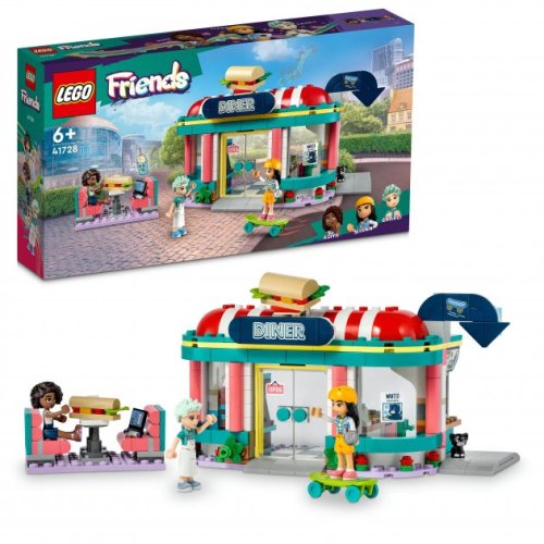 Конструктор Lego Friends Ресторанчик в центре Хартлейк Сити, 346 деталей 41728