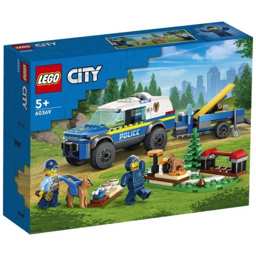 Конструктор Lego City Дрессировка полицейских собак, 197 деталей 60369