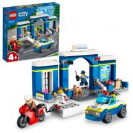 Конструктор Lego City Преследование на полицейском участке, 172 детали 60370