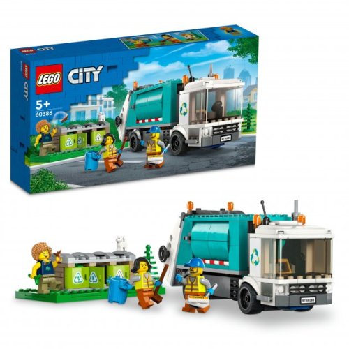 Конструктор Lego City Мусороперерабатывающий грузовик, 261 деталь 60386