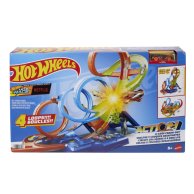 Трек Mattel Hot Wheels Action Безумные виражи и петли HXR70