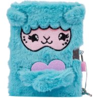 Пушистый блокнот с замочком YES Fluffy Friends овца Бетти, 80 листов 151698