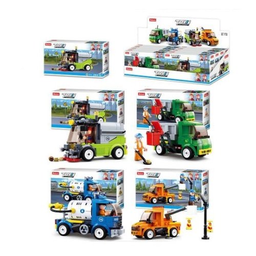 Конструктор SLUBAN M38-B0781 транспорт, фигурка 118дет