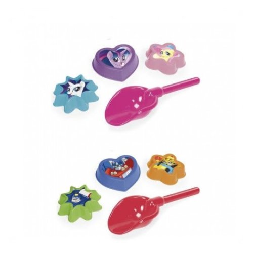 Лопатка + три формочки микс Hasbro (76820)