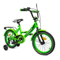 Двухколесный велосипед Like2bike Sky колеса 16 дюймов, зеленый 241603