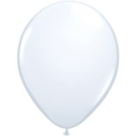 Гелиевый Шарик латексный пастель белый white 11" (1102-0916)