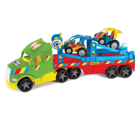 Грузовик Wader Magic Truck Basic с авто-багги 36350