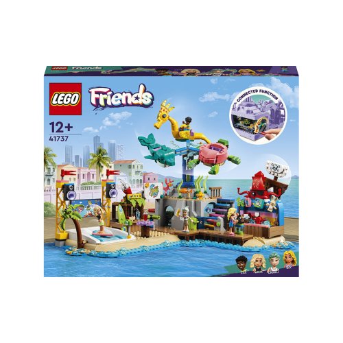 Конструктор Lego Friends Пляжный парк развлечений, 1348 деталей 41737